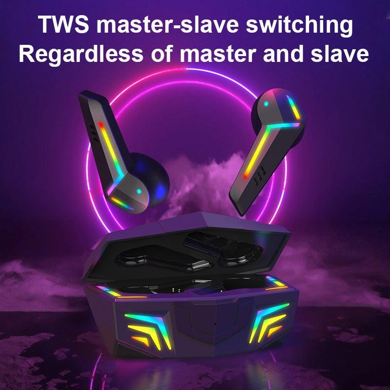 Gaming Headsets Wireless Earphones Low Latency Bluetooth Headphone Sports Noise Cancelling Earbuds With Mic Sports Headphones Wireless Bluetooth Headphones With Microphone 5H Playtime Wireless Running Earbuds Stevvex