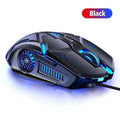 Gaming LED Wired Mechanical Mouse 6 Button With Backlight Ergonomic Cool Mouse Design For Laptop And Computer Stevvex