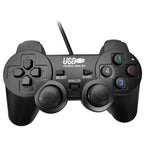 Gaming Quality Black Joystick Shock Gamepad Controller Compatible With PC Laptop Computer Stevvex
