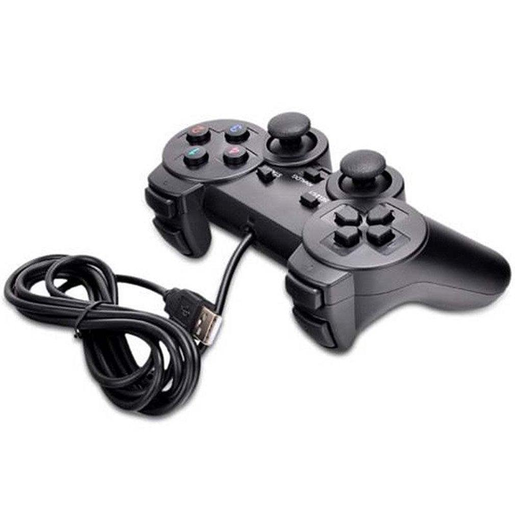 Gaming Quality Black Joystick Shock Gamepad Controller Compatible With PC Laptop Computer Stevvex
