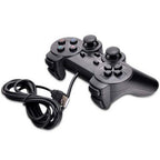 Gaming Quality Black Joystick Shock Gamepad Controller Compatible With PC Laptop Computer Stevvex