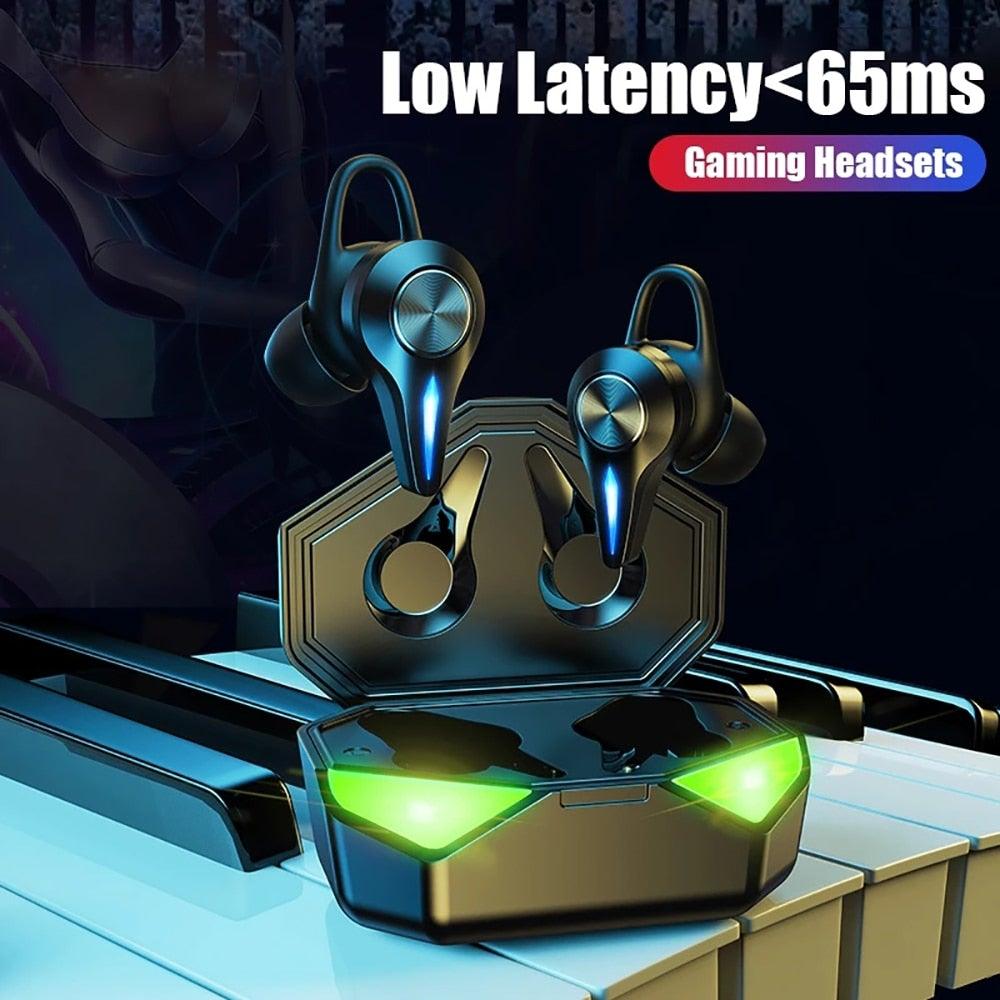 Gaming Sports Headphones for Cell Phone Waterproof Headset Bluetooth Hands-Free Earbuds in Ear With Microphone Earphone Sports Headphones Wired Gaming Earbuds Monitor Earphones with Mic, Stereo Sound Volume Control and Detachable Microphone for Sm Stevvex