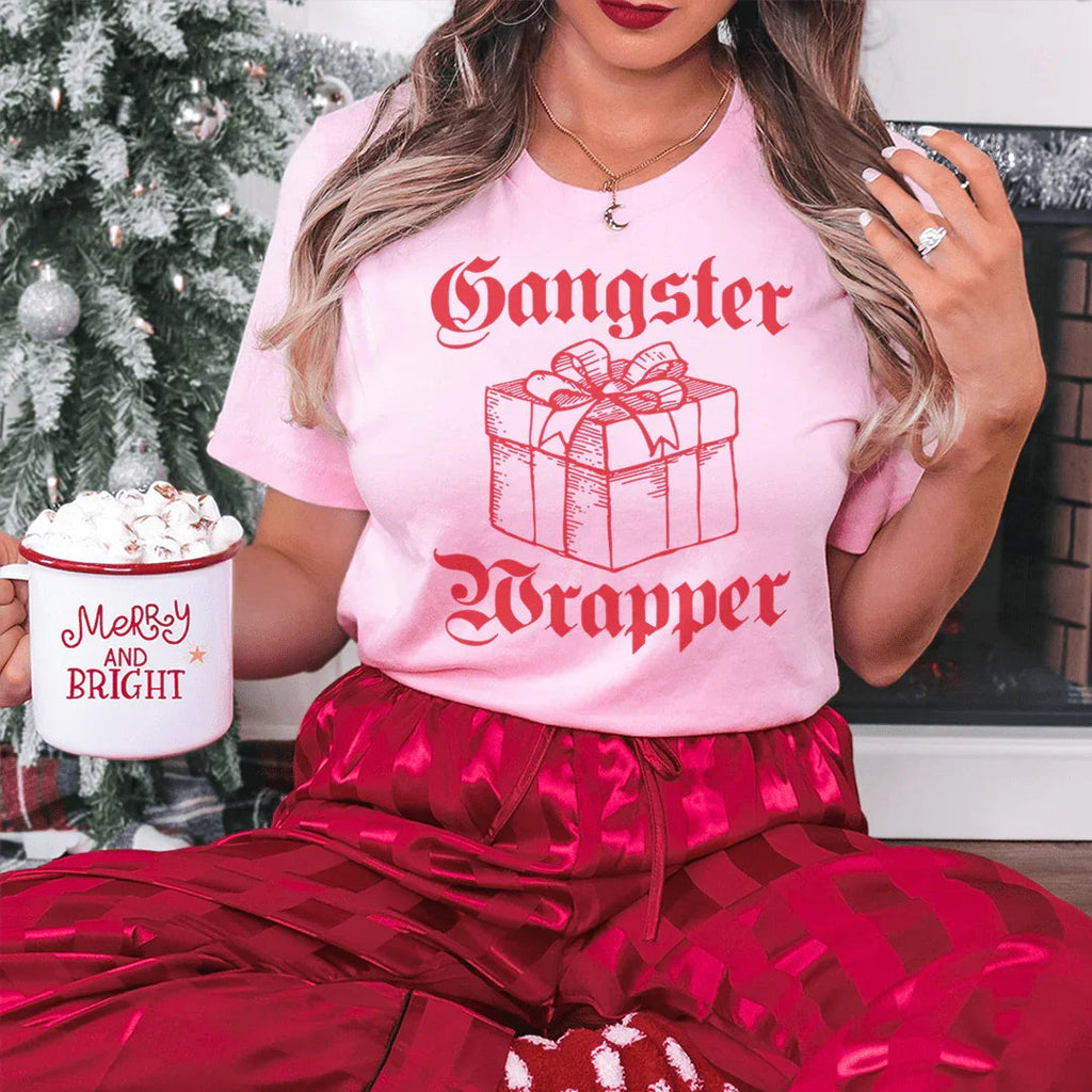 Gangster Wrapper Tee Peachy Sunday