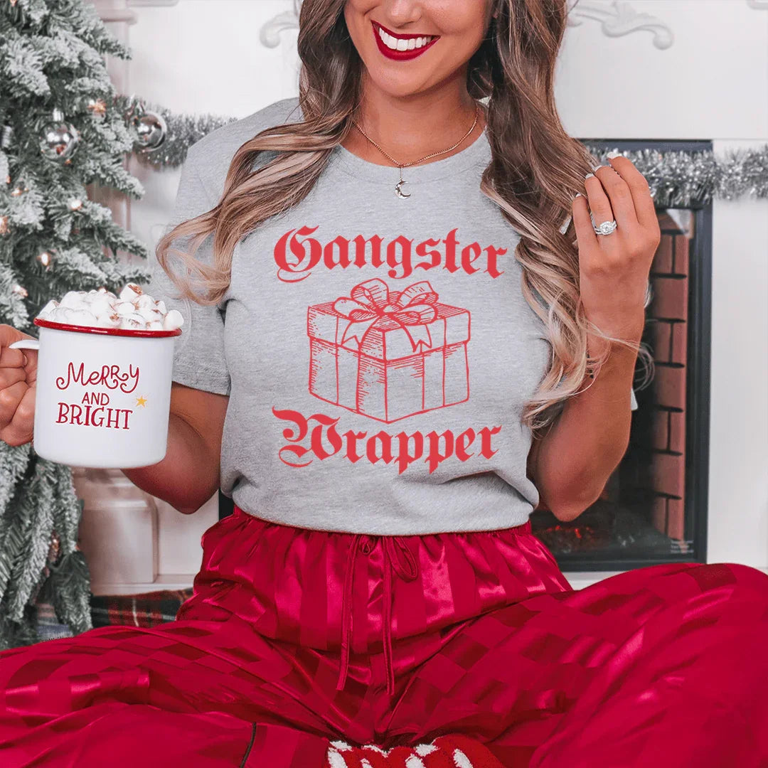 Gangster Wrapper Tee Peachy Sunday