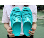 Garden Clog Women Quick Drying Summer Beach Slipper Flat Outdoor Sandals Breathable Mesh Sandals Beach Footwear Anti-Slip Slippers Quick Drying Sandals Stevvex