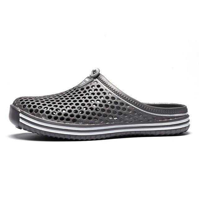 Garden Clog Women Quick Drying Summer Beach Slipper Flat Outdoor Sandals Breathable Mesh Sandals Beach Footwear Anti-Slip Slippers Quick Drying Sandals Stevvex