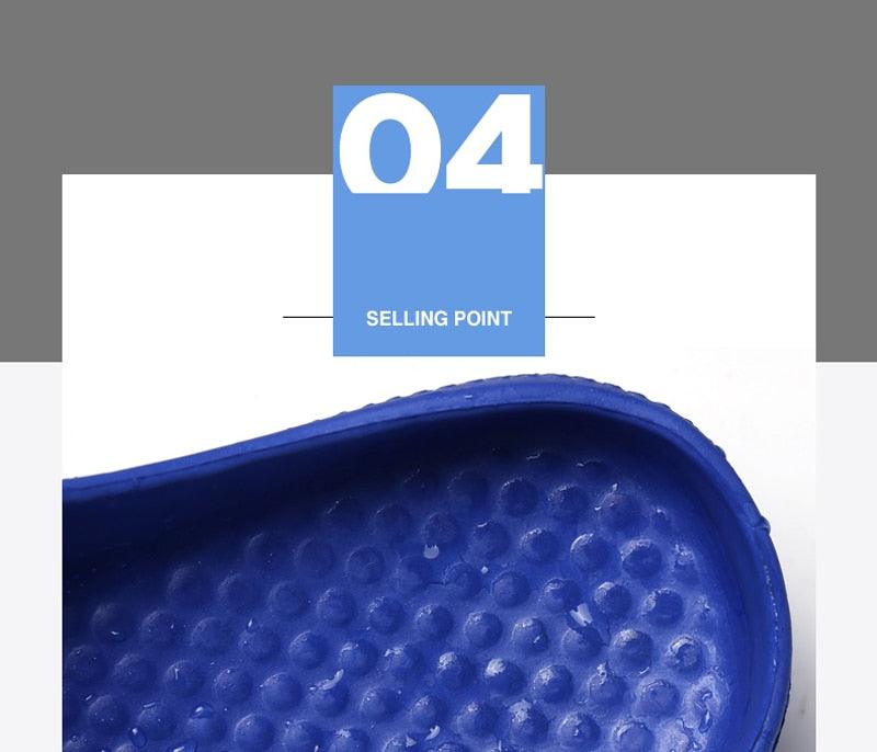 Garden Clog Women Quick Drying Summer Beach Slipper Flat Outdoor Sandals Breathable Mesh Sandals Beach Footwear Anti-Slip Slippers Quick Drying Sandals Stevvex