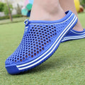 Garden Clog Women Quick Drying Summer Beach Slipper Flat Outdoor Sandals Breathable Mesh Sandals Beach Footwear Anti-Slip Slippers Quick Drying Sandals Stevvex