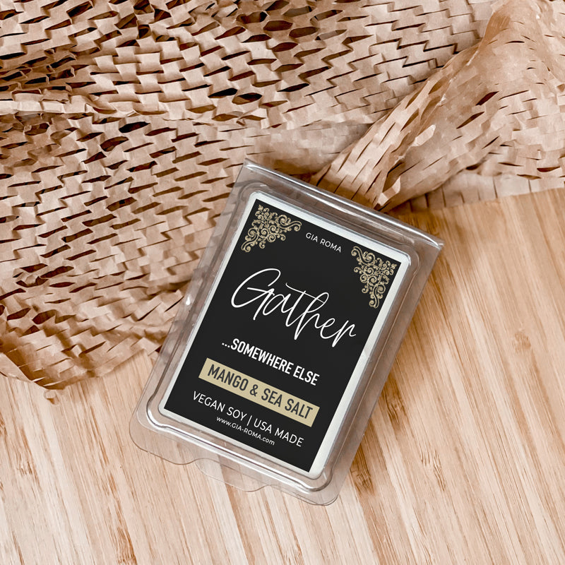 Mango Sea Salt Scented Snap Soap Bar - Beach Breeze Mango And Sea Salt 3x2x1 BandsCo Straps