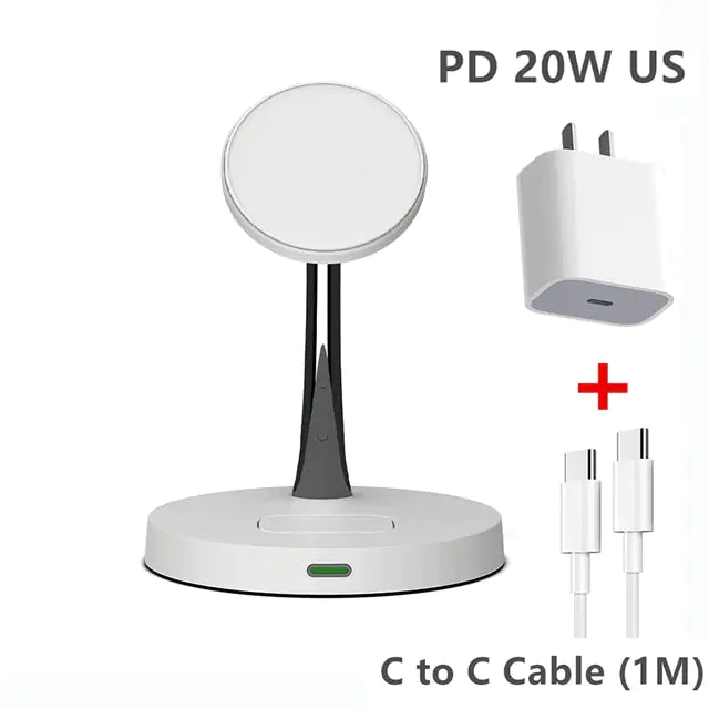 iPhone Magnetic Wireless Charger Station Dock Pi-Mart