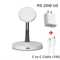 iPhone Magnetic Wireless Charger Station Dock Pi-Mart