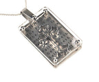 3D Shield Cross Necklace KingdomWear