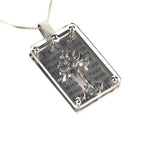 3D Shield Cross Necklace KingdomWear