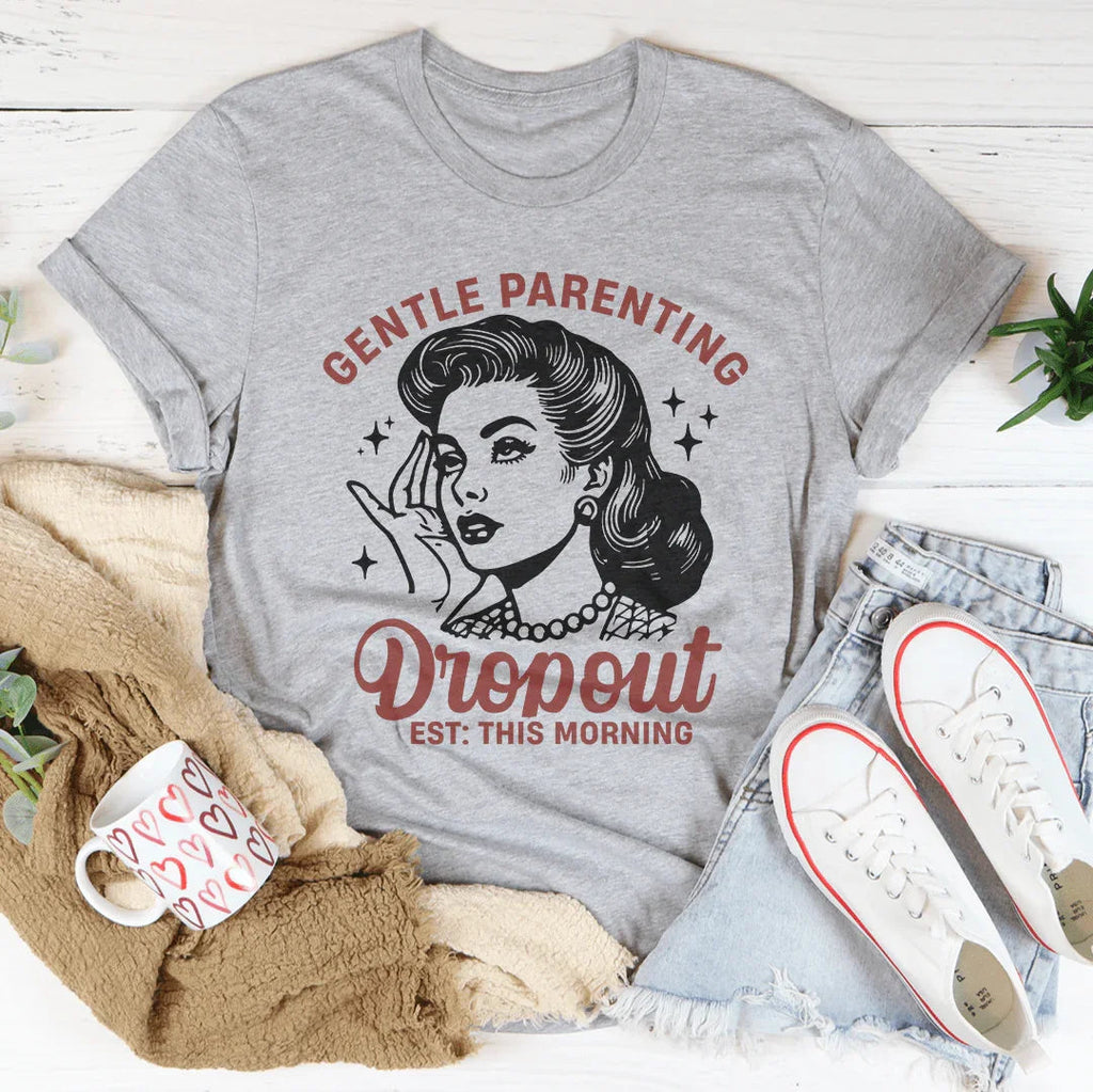 Gentle Parenting Tee Peachy Sunday