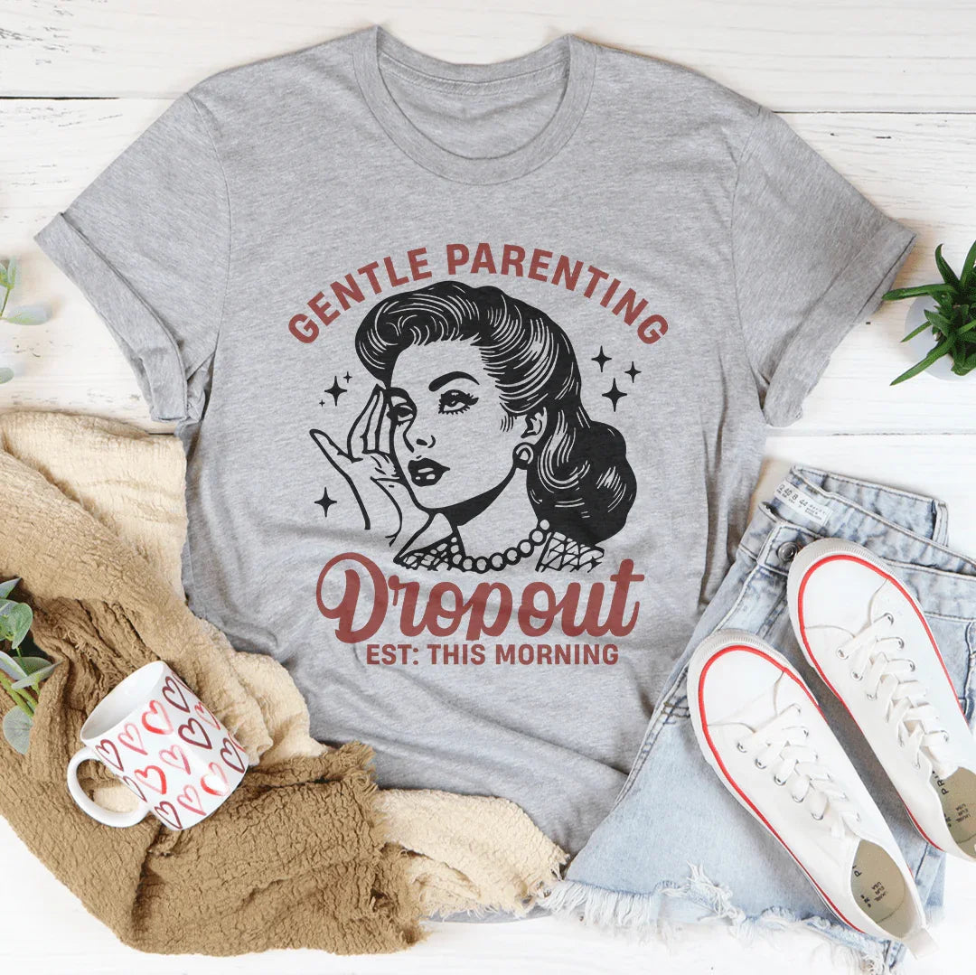 Gentle Parenting Tee Peachy Sunday