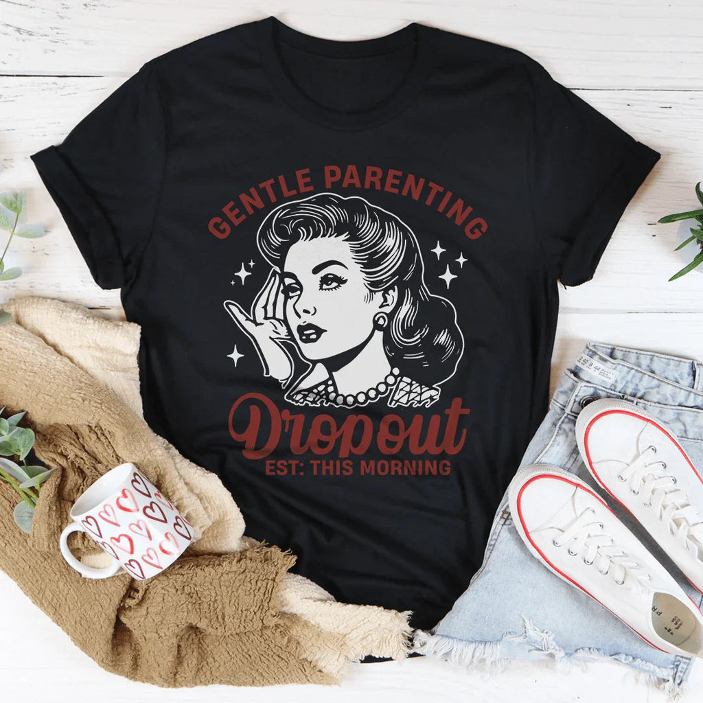 Gentle Parenting Tee Peachy Sunday