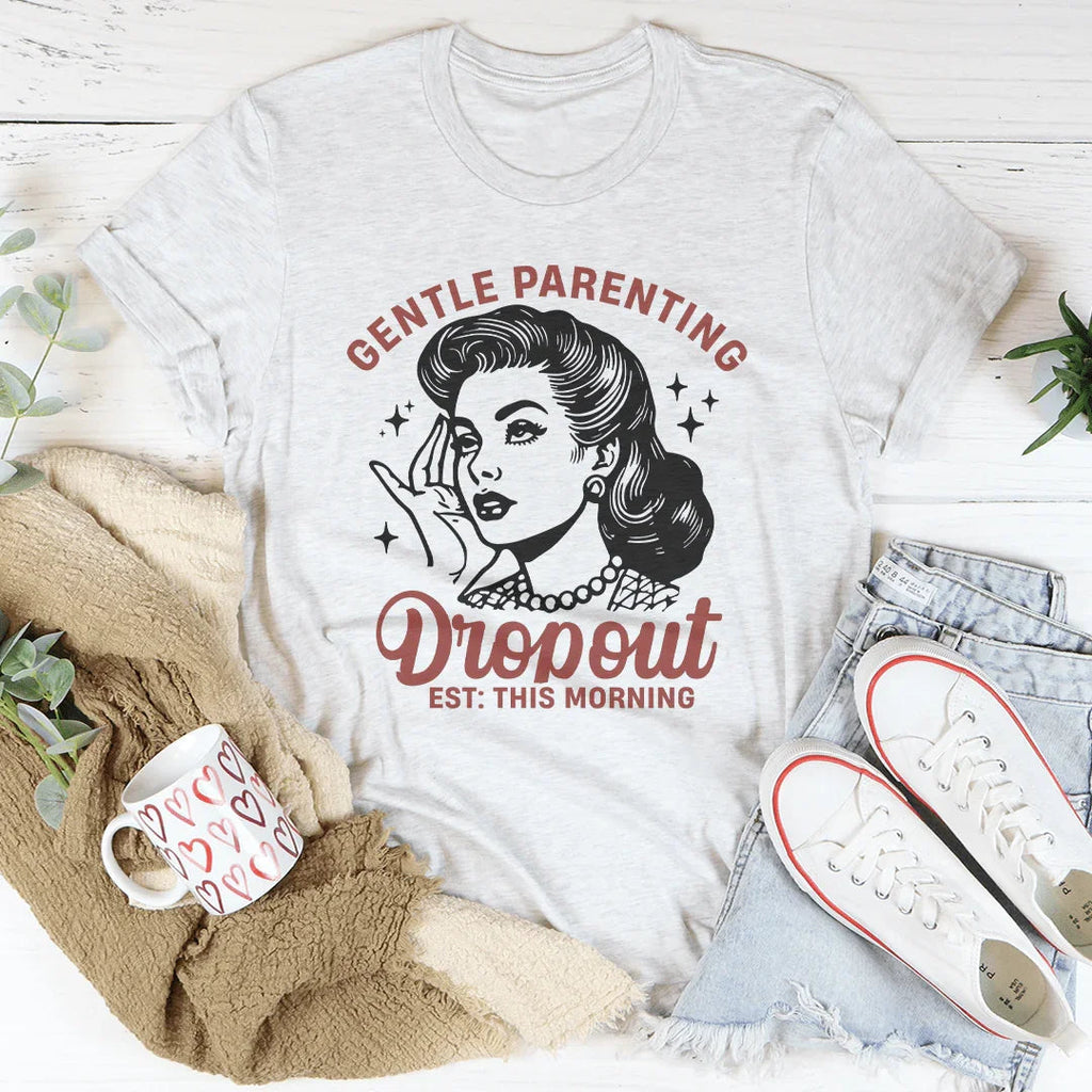 Gentle Parenting Tee Peachy Sunday