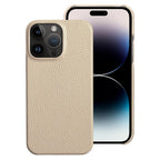 Genuine Leather Phone Case for iPhone 13 14 Pro Max 12 Mini 12 Pro Max Back Cover Neon Orange Silicone Phone Cover Wireless Charging Compatible Shockproof Protective Case for iPhone Stevvex