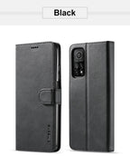 Genuine Premium Leather Detachable Magnetic Flip Cover with Card Holders Horizontal Case For Redmi Note 11 Pro 5G Case On Redmi Note 11 11S 10S 10 10C 9S 9 9T 8T 8 7 Case For Xiaomi Redmi Note11 Pro 5G Case