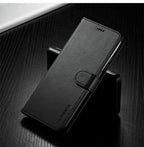 Genuine Premium Leather Detachable Magnetic Flip Cover with Card Holders Horizontal Case For Redmi Note 11 Pro 5G Case On Redmi Note 11 11S 10S 10 10C 9S 9 9T 8T 8 7 Case For Xiaomi Redmi Note11 Pro 5G Case