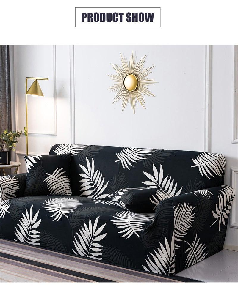 Geometric Sofa Covers Stretch Plaid Sofa Slipcovers for Living Room Elastic Sofa Cover Couch Armchair Cover Towel 1 2 3 4 Seater Slipcover For Sofas Loveseat Armchair Living Room Universal Furniture Stevvex