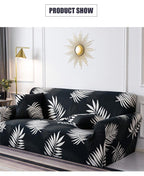 Geometric Sofa Covers Stretch Plaid Sofa Slipcovers for Living Room Elastic Sofa Cover Couch Armchair Cover Towel 1 2 3 4 Seater Slipcover For Sofas Loveseat Armchair Living Room Universal Furniture Stevvex