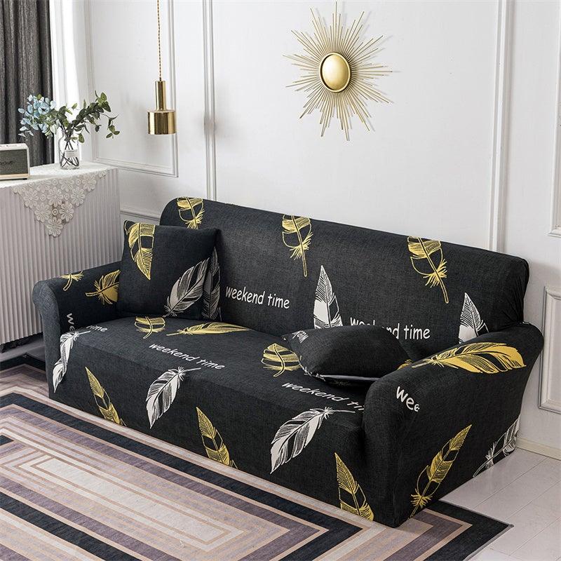 Geometric Sofa Covers Stretch Plaid Sofa Slipcovers for Living Room Elastic Sofa Cover Couch Armchair Cover Towel 1 2 3 4 Seater Slipcover For Sofas Loveseat Armchair Living Room Universal Furniture Stevvex