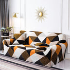 Geometric Sofa Covers Stretch Plaid Sofa Slipcovers for Living Room Elastic Sofa Cover Couch Armchair Cover Towel 1 2 3 4 Seater Slipcover For Sofas Loveseat Armchair Living Room Universal Furniture Stevvex