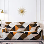 Geometric Sofa Covers Stretch Plaid Sofa Slipcovers for Living Room Elastic Sofa Cover Couch Armchair Cover Towel 1 2 3 4 Seater Slipcover For Sofas Loveseat Armchair Living Room Universal Furniture Stevvex