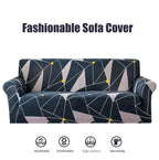 Geometric Sofa Covers Stretch Plaid Sofa Slipcovers for Living Room Elastic Sofa Cover Couch Armchair Cover Towel 1 2 3 4 Seater Slipcover For Sofas Loveseat Armchair Living Room Universal Furniture Stevvex