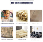 Geometric Sofa Covers Stretch Plaid Sofa Slipcovers for Living Room Elastic Sofa Cover Couch Armchair Cover Towel 1 2 3 4 Seater Slipcover For Sofas Loveseat Armchair Living Room Universal Furniture Stevvex
