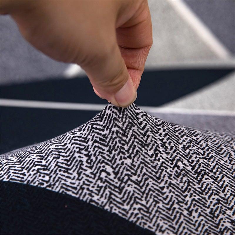 Geometric Sofa Covers Stretch Plaid Sofa Slipcovers for Living Room Elastic Sofa Cover Couch Armchair Cover Towel 1 2 3 4 Seater Slipcover For Sofas Loveseat Armchair Living Room Universal Furniture Stevvex