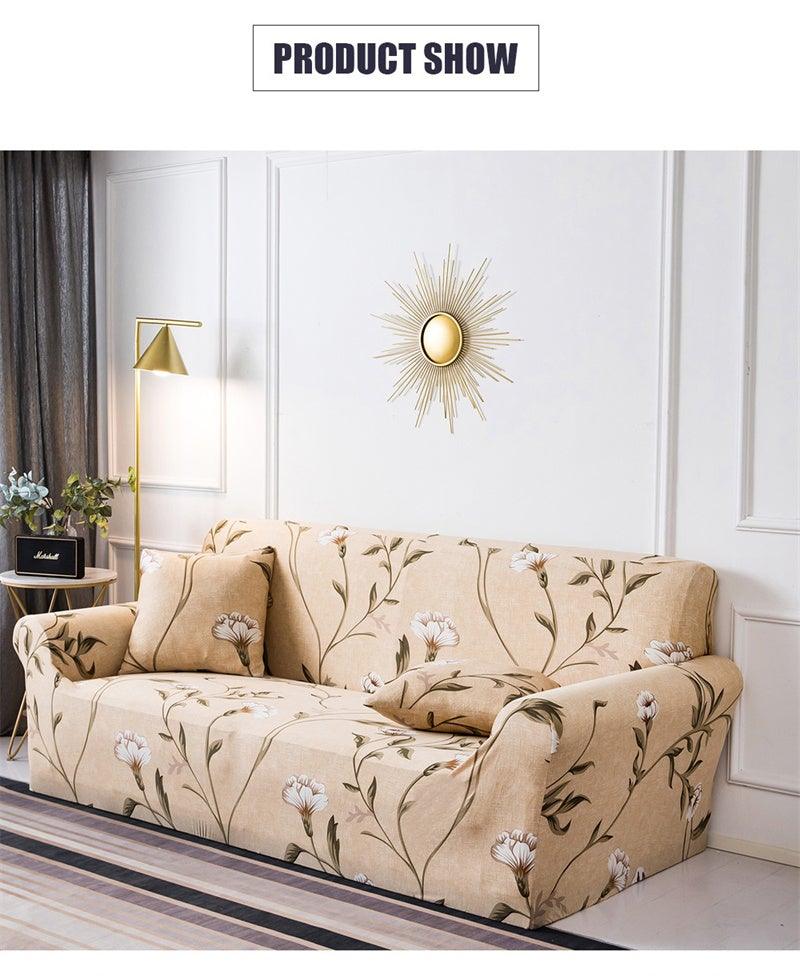 Geometric Sofa Covers Stretch Plaid Sofa Slipcovers for Living Room Elastic Sofa Cover Couch Armchair Cover Towel 1 2 3 4 Seater Slipcover For Sofas Loveseat Armchair Living Room Universal Furniture Stevvex