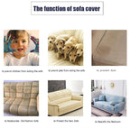 Geometric Sofa Covers Stretch Plaid Sofa Slipcovers for Living Room Elastic Sofa Cover Couch Armchair Cover Towel 1 2 3 4 Seater Slipcover For Sofas Loveseat Armchair Living Room Universal Furniture Stevvex