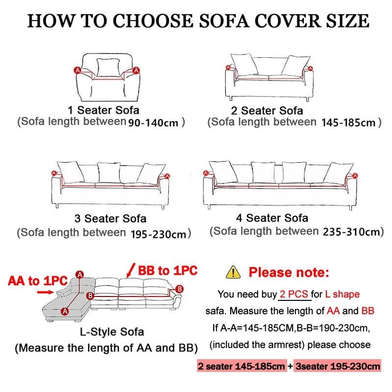 Geometric Sofa Covers Stretch Plaid Sofa Slipcovers for Living Room Elastic Sofa Cover Couch Armchair Cover Towel 1 2 3 4 Seater Slipcover For Sofas Loveseat Armchair Living Room Universal Furniture Stevvex