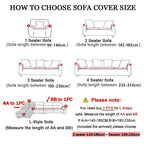 Geometric Sofa Covers Stretch Plaid Sofa Slipcovers for Living Room Elastic Sofa Cover Couch Armchair Cover Towel 1 2 3 4 Seater Slipcover For Sofas Loveseat Armchair Living Room Universal Furniture Stevvex