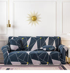 Geometric Sofa Covers Stretch Plaid Sofa Slipcovers for Living Room Elastic Sofa Cover Couch Armchair Cover Towel 1 2 3 4 Seater Slipcover For Sofas Loveseat Armchair Living Room Universal Furniture Stevvex