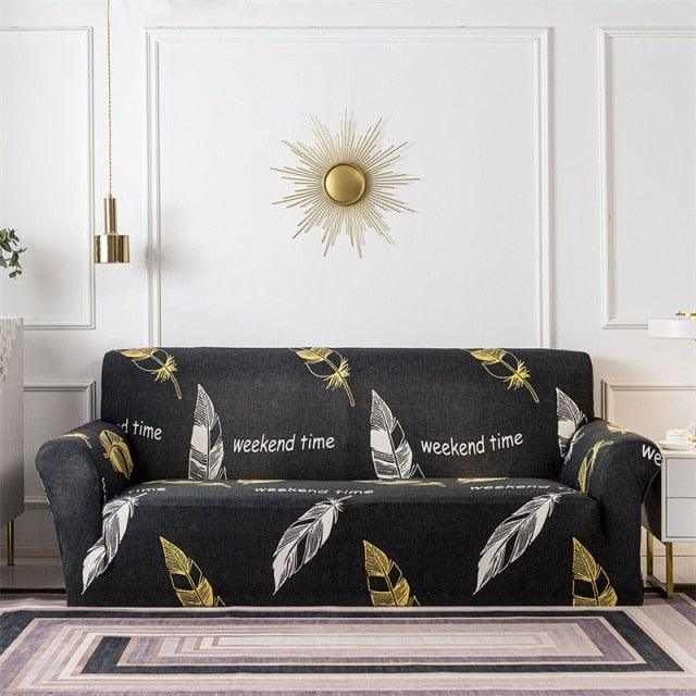 Geometric Sofa Covers Stretch Plaid Sofa Slipcovers for Living Room Elastic Sofa Cover Couch Armchair Cover Towel 1 2 3 4 Seater Slipcover For Sofas Loveseat Armchair Living Room Universal Furniture Stevvex