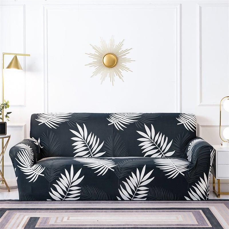 Geometric Sofa Covers Stretch Plaid Sofa Slipcovers for Living Room Elastic Sofa Cover Couch Armchair Cover Towel 1 2 3 4 Seater Slipcover For Sofas Loveseat Armchair Living Room Universal Furniture Stevvex