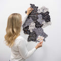 3D Germany Wooden Map Nordik Enjoy The Wood