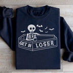 Get In Loser Halloween Sweatshirt Peachy Sunday