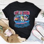 Get In Loser We're Going On A Madventure Tee Peachy Sunday