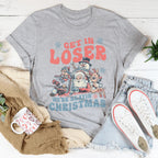 Get In Loser We're Slayin' Christmas Tee