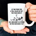 Get Over It Skeleton Mug Peachy Sunday