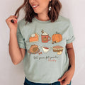 Get Your Fat Pants Ready Thanksgiving Tee Peachy Sunday