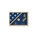 Memorial Flag Case - Folded Corner,  Memorial Flag Case The Military Gift Store