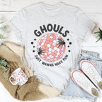 Ghouls Just Wanna Have Fun Retro Tee Peachy Sunday