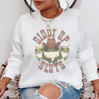 Giddy Up Sweatshirt Peachy Sunday