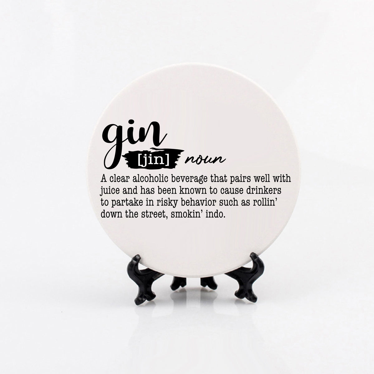Funny Drink Definition Coasters Set Dictionary Quote Coasters For Bar And Countertop Decor BandsCo Straps