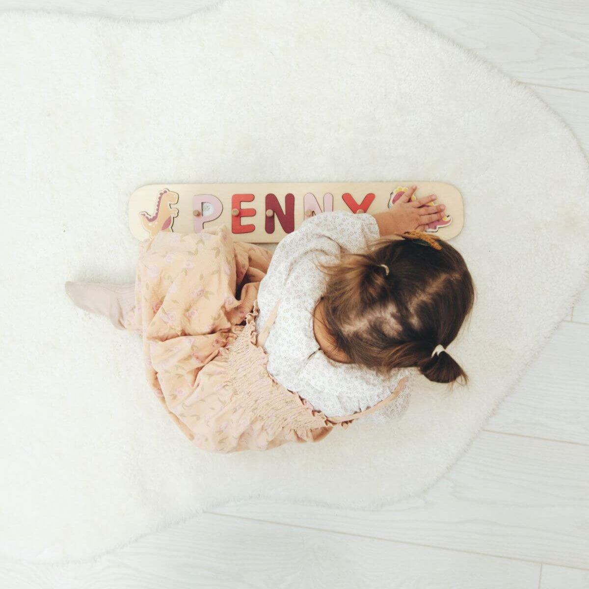 Girl Dinosaur Name Puzzle - SJB-DIAMOND ELITES